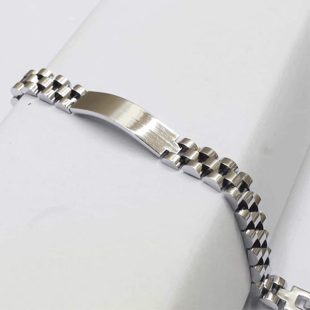Men’s Rado Customized Name Chain Bracelet