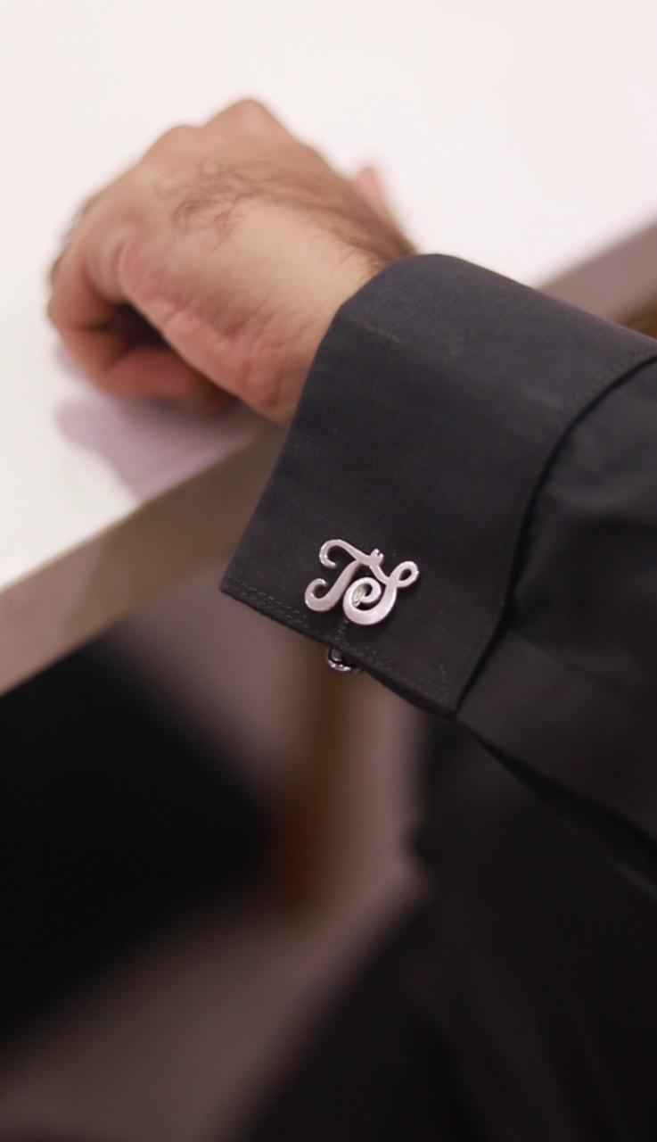 Customized Initials Cufflinks