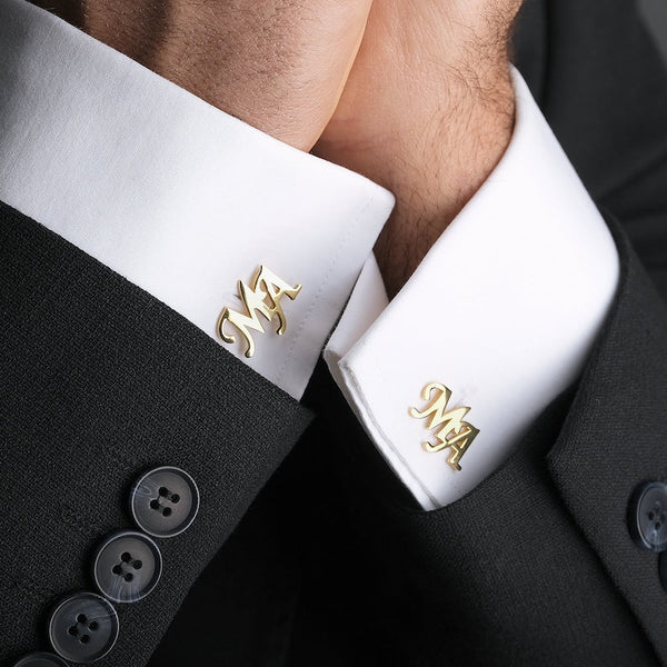 Customized Initials Cufflinks