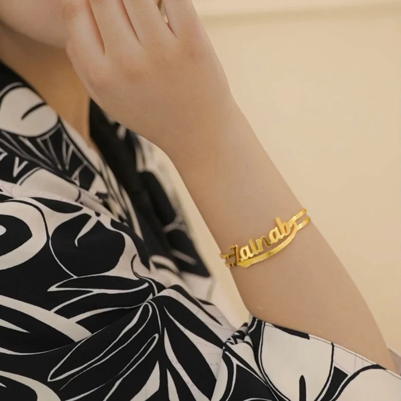 Customized Name Bangle