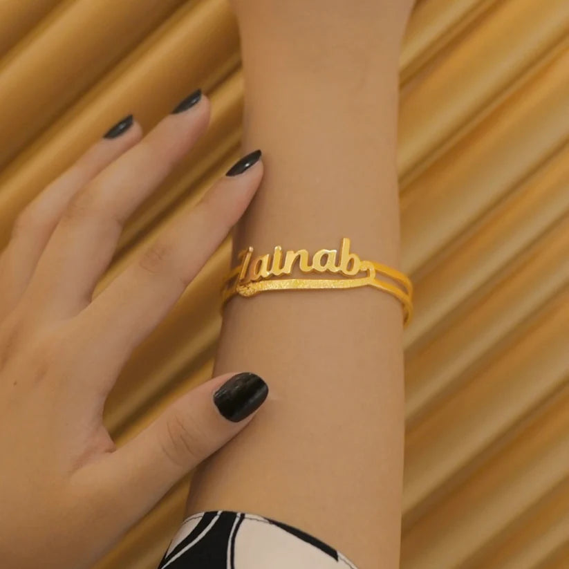 Customized Name Bangle