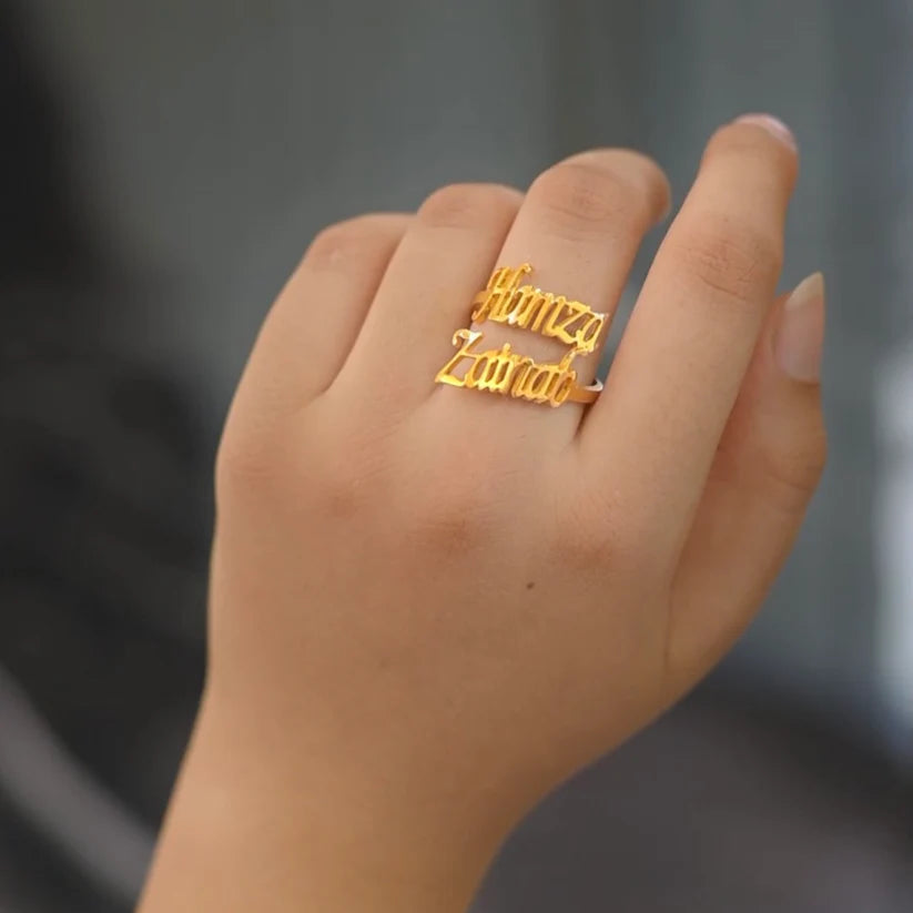 Name Ring Customized