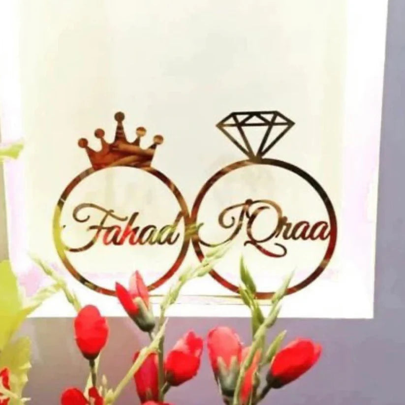 Name Customized Stand ( Best for Couple Gifting )