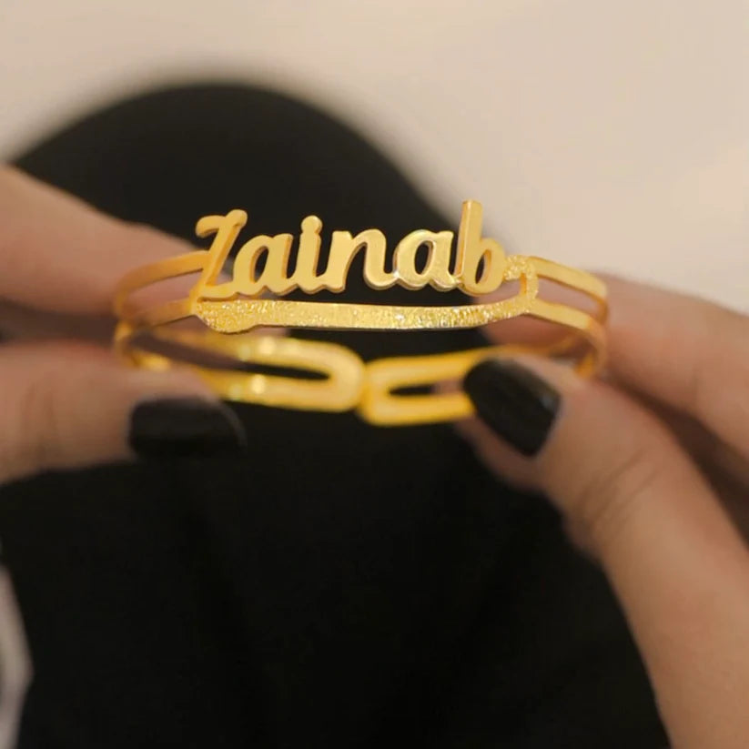 Customized Name Bangle