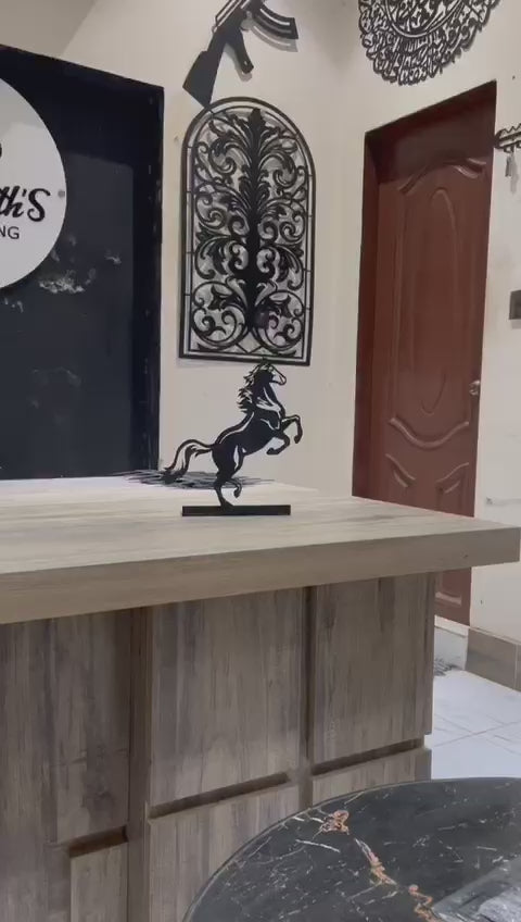 Metal Horse Decor